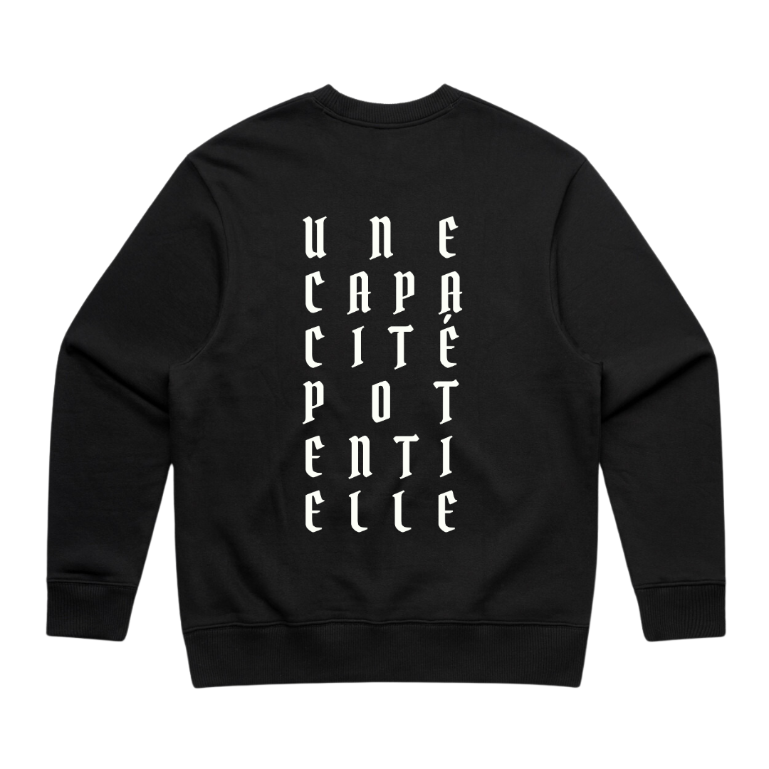 Mens UCP Heavy Sweater Black