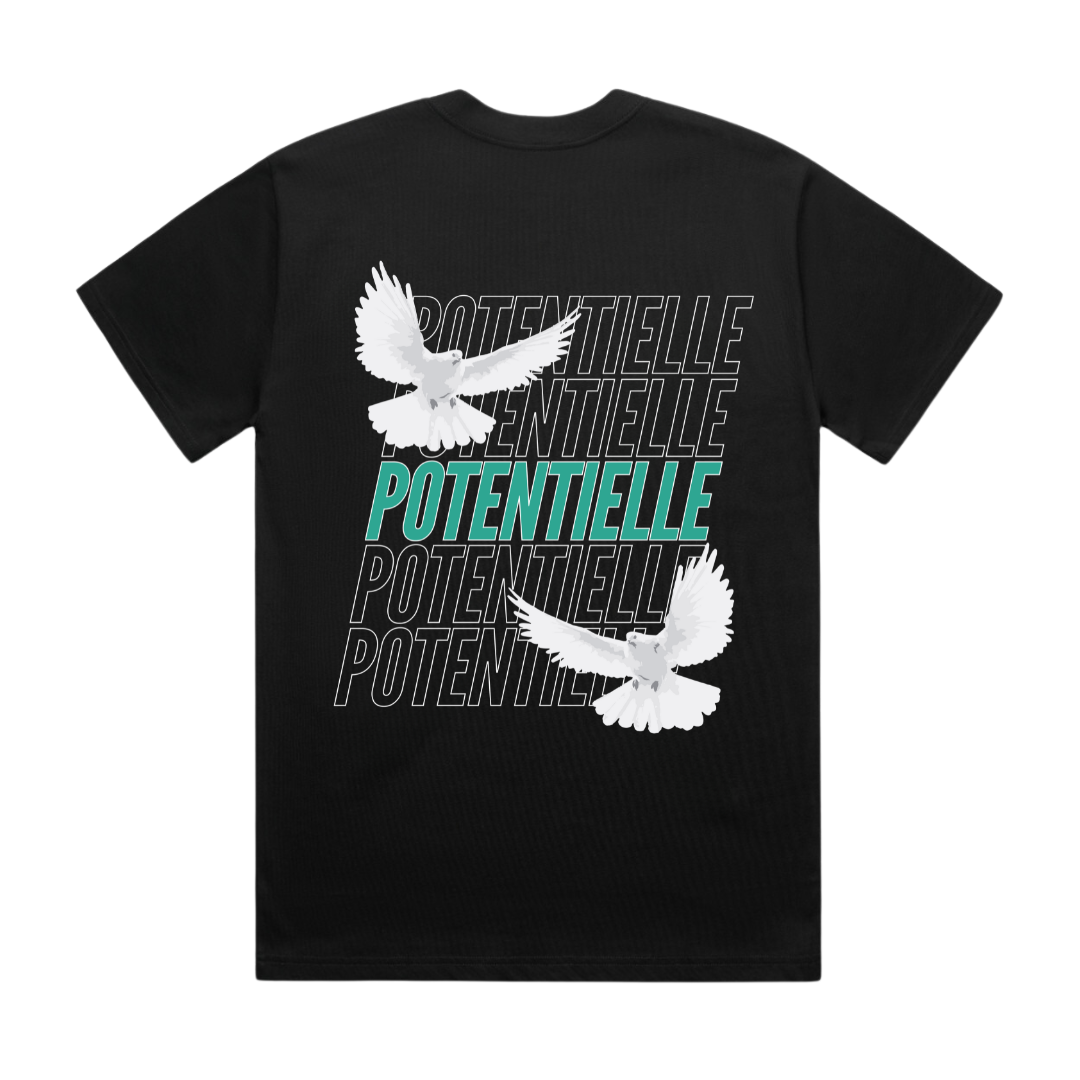 Mens Doves T-Shirt Heavy