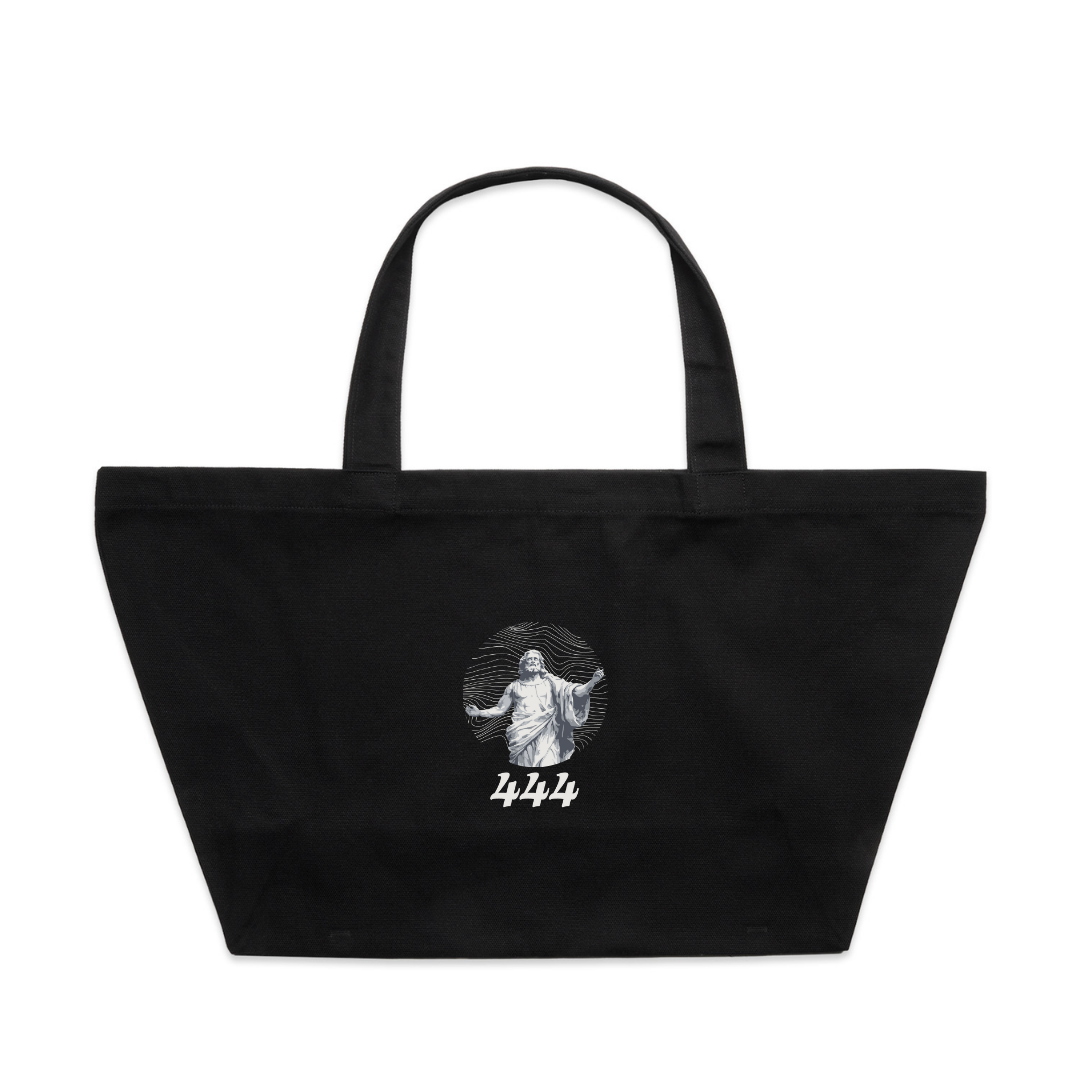 444 Oversized Tote Black