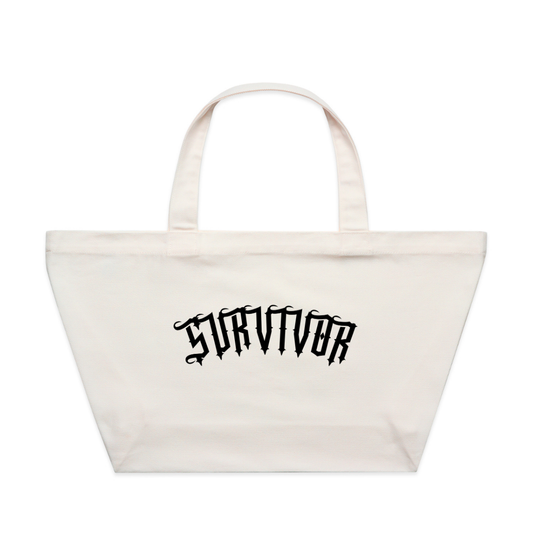 Survivor Oversized Tote Bone