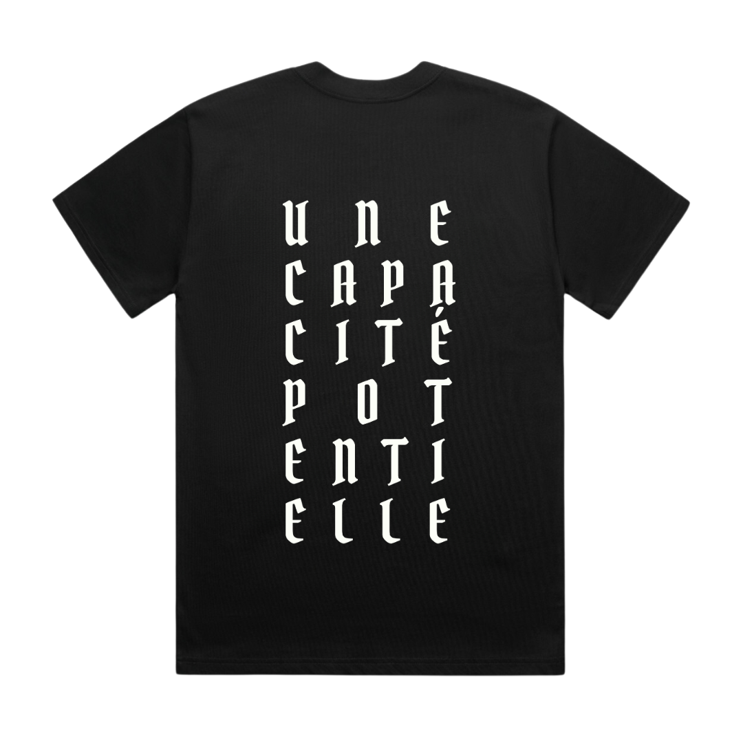 Mens UCP T-Shirt Heavy Black