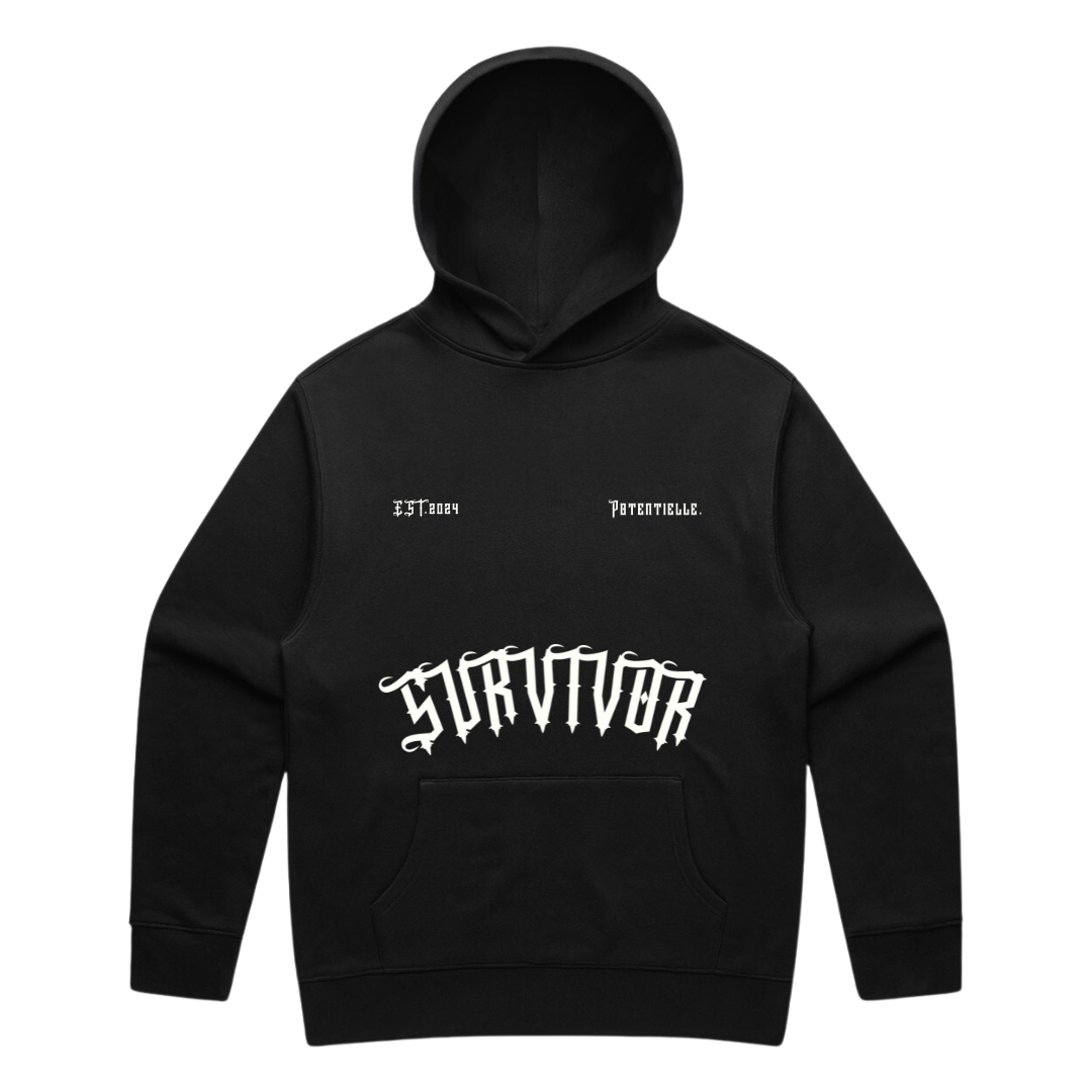 Mens Survivor Hood Black