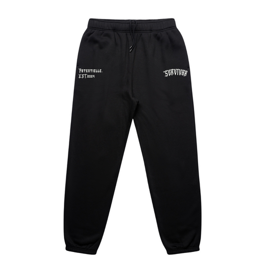 Mens Survivor Joggers Black