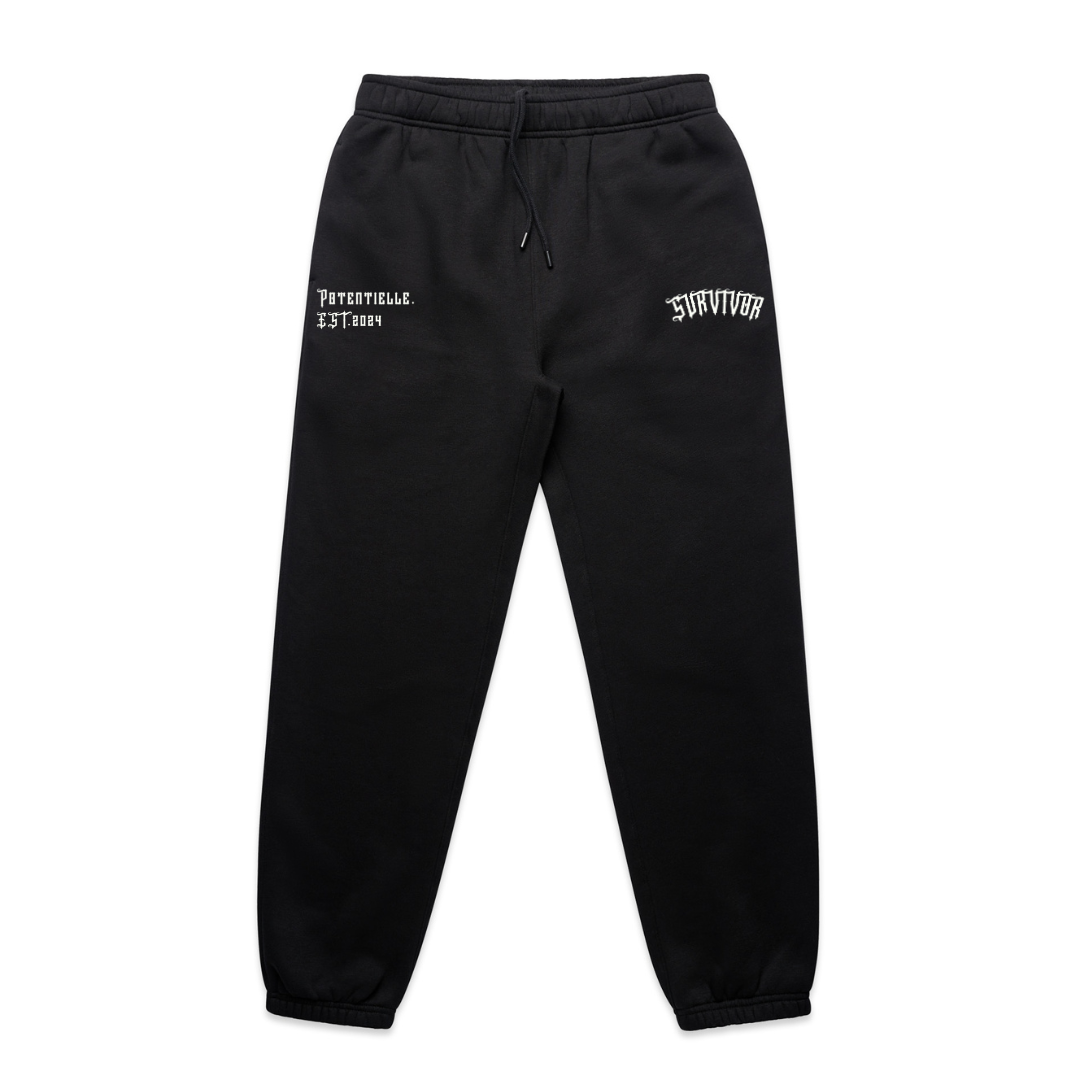 Womens Survivor Joggers Black