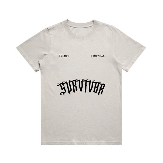 Womens Survivor T-Shirt Heavy Bone