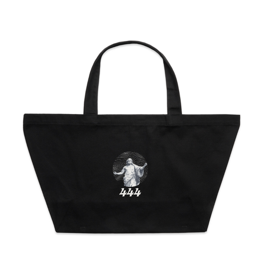 444 Oversized Tote Black